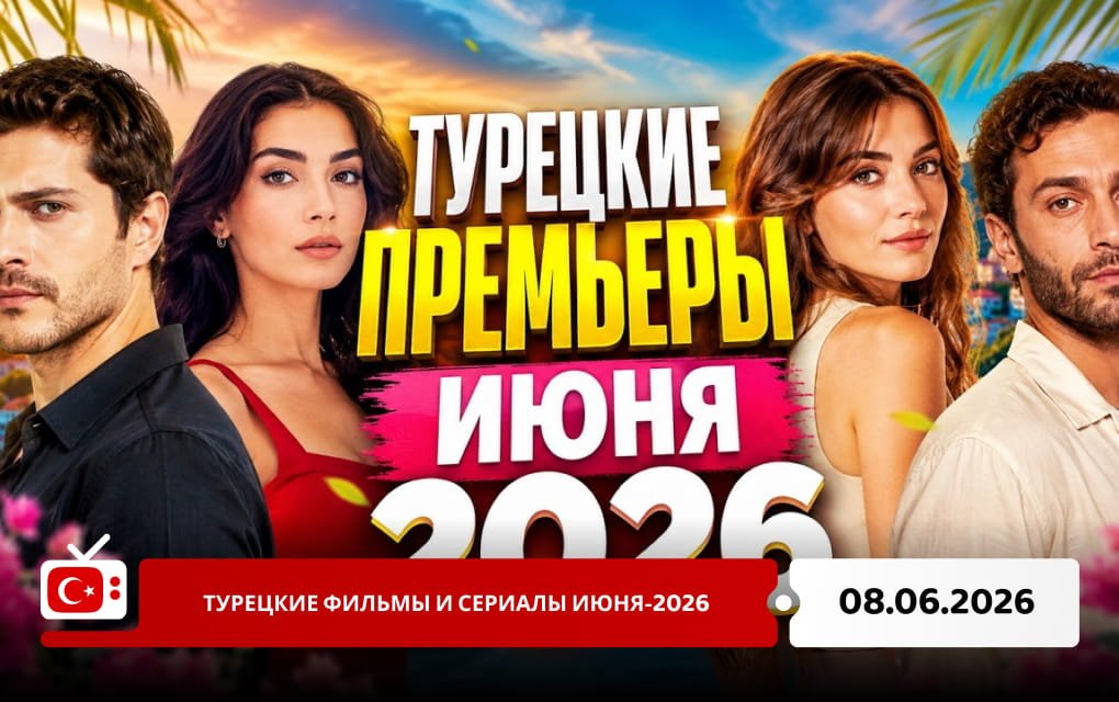 Турецкие фильмы и сериалы июня-2026